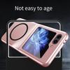 Ultra-Thin Skin-Feel Magnetic Ring Case for Samsung Z Flip7/6/5/4/3 Folding Phone