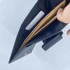 Simple Trifold Pu Leather Wallet Multi-Functional Short Purse Coin Mini Pocket Card Holder For Daily Business Travel Use