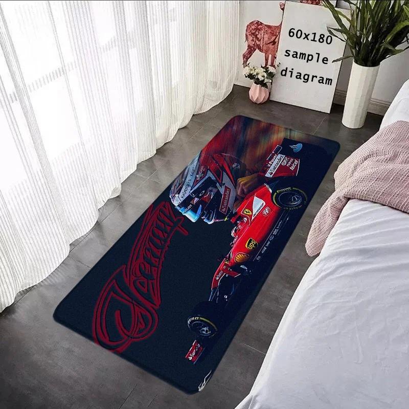 Balcony Carpet Living Room F1 Racer 33 Number Rugs Foot Carpets Entrance Doormat Soft Bedside Rug Floor Mats Non-slip Mat Home