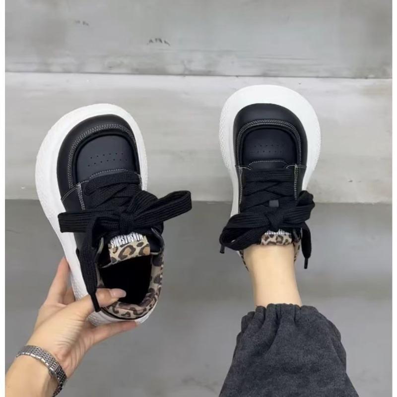 Big-Toe Shoes Anti-Slip Shoes Women s Thick-Soled Sporty Casual Shoes 35 чёрный