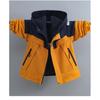 Giacca da Bambino Invernale Reversibile Antivento con Fodera Spessa in Pile