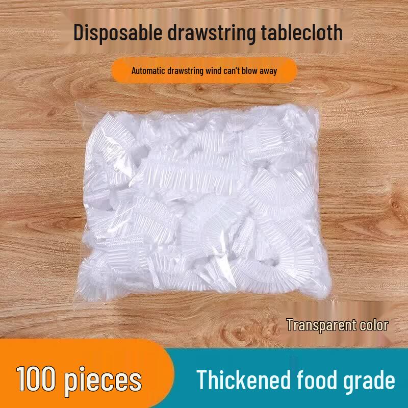 Hengsheng Disposable Transparent Elastic Drawstring Tablecloth