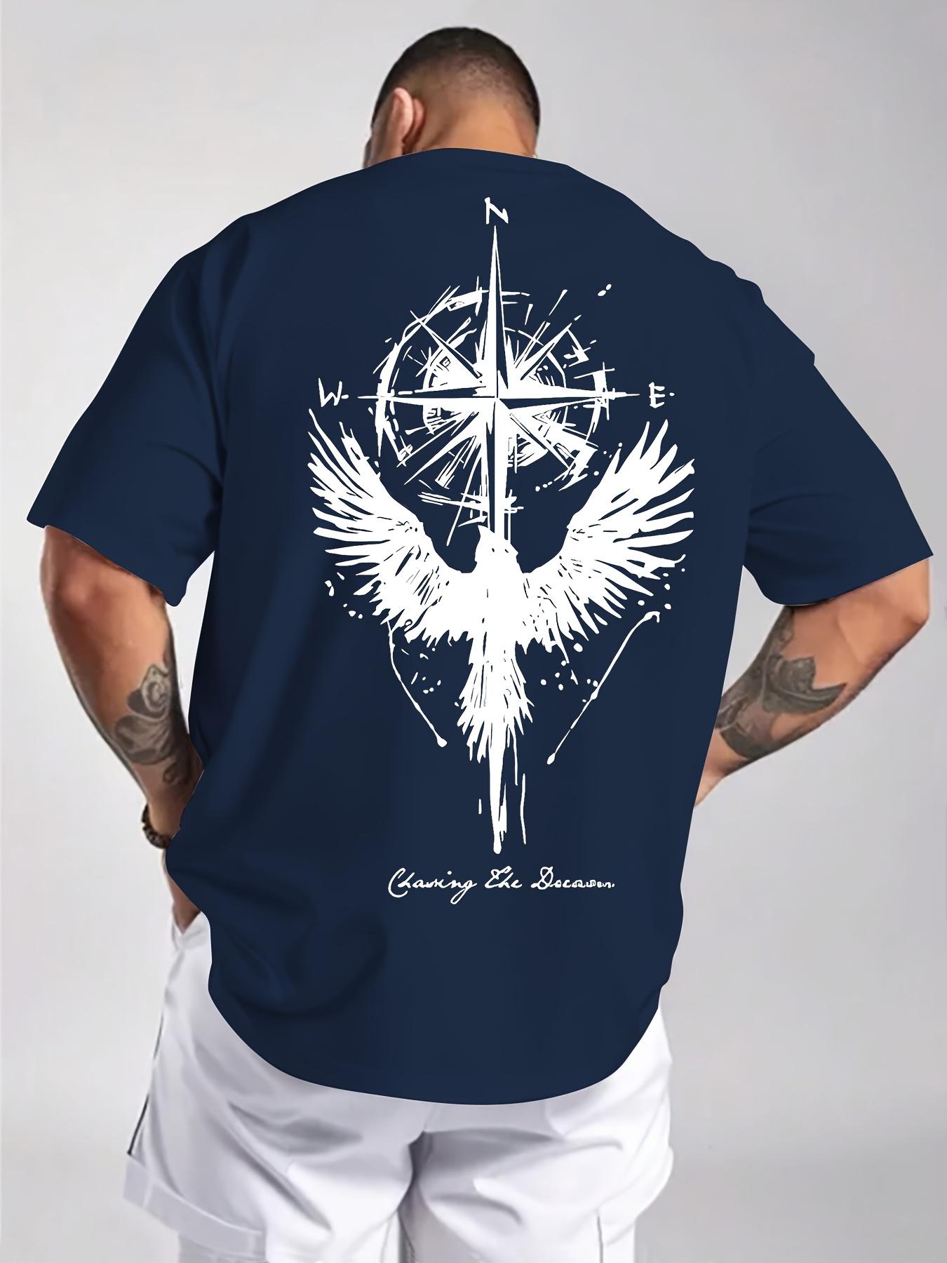 

Trendy Cool Cross Print 100 Cotton Men Woment Tshirt Summer Autumn Daily Outdoor Sports Party Casual Loose Street Short Sleeve 4XL
