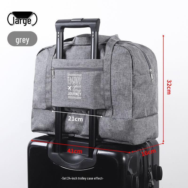 Trolley Sleeve Travel Bag: Portable, Waterproof, Unisex, Wet/Dry Separation, Fitness Equipment Wash Bag