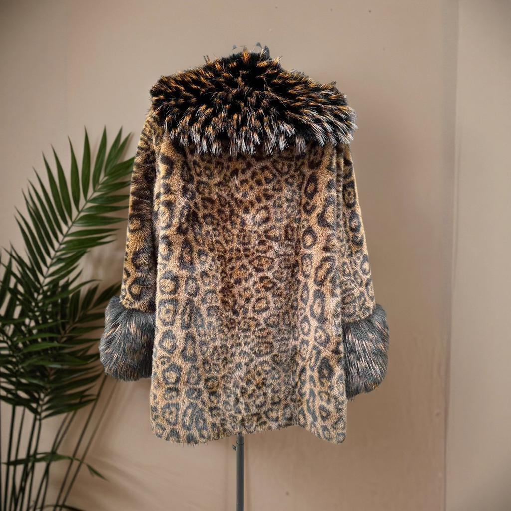 25 New Winter Trendy Leopard Print Fur Coats for Women
