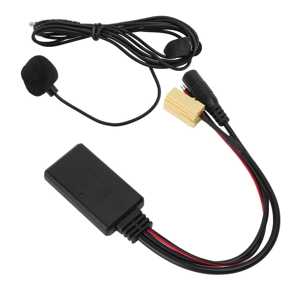 Car Aux Bluetooth 5.0 Audio Cable Microphone Handsfree Adapter Replacement for ALFA ROMEO 159 2005+