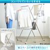 Iris Ohyama H-70XN, Easy-to-assemble Compact Clothes Dryer with Towel Hanger for Drying Futons and Other Items, Fits Approximately 2 People, Approx. 7