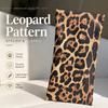 Leopard Print Glasses Case Soft PU Leather Sunglasses Case Fashionable Eyeglass Pouch  Unisex