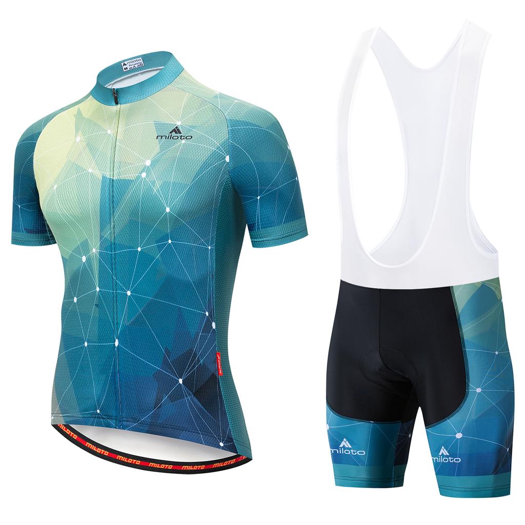 Bike-Professional Team Cycling Clothing Set, Summer Jersey, Men Maílllot Ciclismo Hombre 2026 Summer Breathable Cycling Suit Set