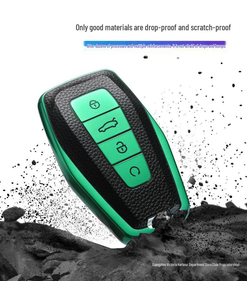 Car Key Case for Vision, Boyue, Xingyue, Emgrand, Xingrui, Binyue, Binrui, Borui, and Geely models.