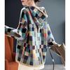 New Women Autumn Knit Pullover Colorful Loose Knitting Sweaters