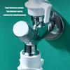 Brass 2 Outlet Angle Valves Strong 1 Inlet 2 Outlet Brass Valves for Flexible Water Flows Control In Bathroom Kitchen