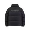 Li Ning Hot Pot Series Winter Warm Thick Short Comfortable Simple Stand Collar Windproof Down Jacket Unisex Jacket AYMV629-1+GUOQI-TIE