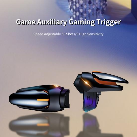 DY01 Game Controller 50 Shots/S High Speed Adjustable Sensitivity Shooting Game Auxiliary Gaming