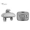 Car Sun Visor Retainer Hook 2Pcs Bracket Fine Workmanship High Reliability ABS Interior Clip Holder 8U0857562A 8E0857562 for A3 A4L A5 A6L