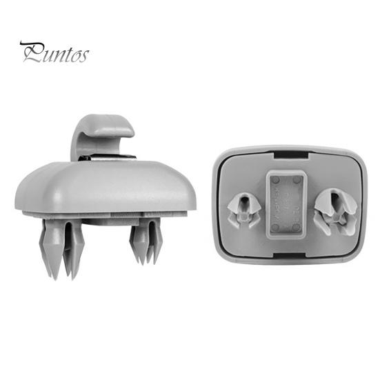 Car Sun Visor Retainer Hook 2Pcs Bracket Fine Workmanship High Reliability ABS Interior Clip Holder 8U0857562A 8E0857562 for A3 A4L A5 A6L