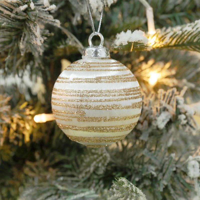 Samtkugel-Christbaumschmuck 12 Stück Samtkugel-Weihnachtskugel-Schmuck Elegante Weiche Weihnachtskugeln Für Weihnachtsbäume Kränze