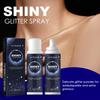 Jaysuing Brightening Glitter Spray Clavicle Hair Halloween Party Nightclub Clothes Film Forming Highlight Powder Spraying