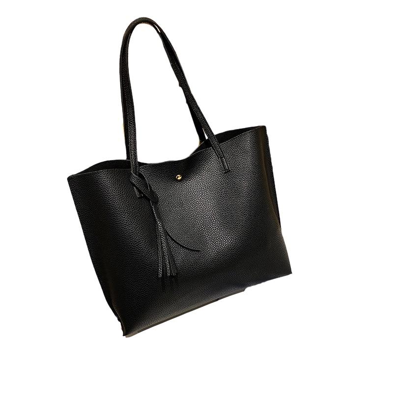 Large Capacity Fashionable Lion Ridge Women's Handbag Tote Bag With Street Style And High-end Feeling