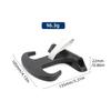For W205 W213 W238 W214 W257 W222 Car Tailgate Hook Trunk Hook Luggage Folding Hook 2228100140 For Mercedes Benz C E CLS S Class