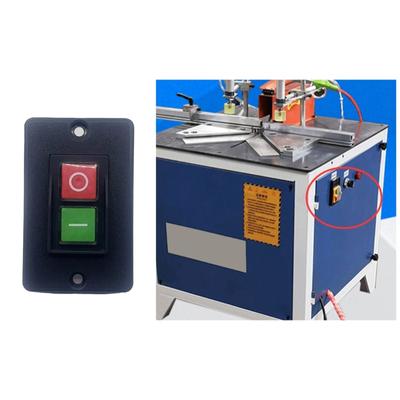 Waterproof Push Button Motor Switch 250V/16A Self Locking Shut Control Motor Start Stop Switches For Slicers