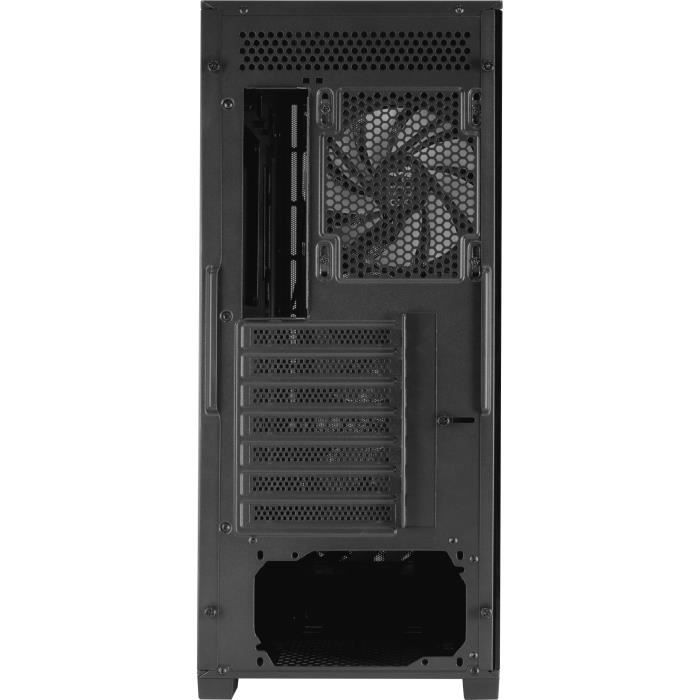 Boîtier pc - aerocool - geoflow g v2 (noir) - moyen tour - format atx - sans alimentation