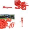 Durable Plastic Lawn Mower Blades For Cordless Grass Trimmer