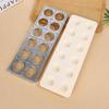 5 Pieces 12Hole Dumpling Former Aluminum Alloy Wrapper Cutter Versatile Pastry Rolling