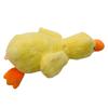 Cuscino Peluche Anatra Gialla Carina Morbido Soffice Anatra da Abbracciare Bambola Imbottita in Cotone PP Giocattolo Cartoon Animale Peluche Decorazione Divano Letto Casa