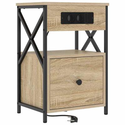 Nachttisch Sonoma Eiche 40 x 31 x 60 cm Holzwerkstoff