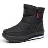 Male Winter Shoes Waterproof Zip Up Casual Thick Plush Outdoor Hiking Men's Snow Boots New In Anti Slip Brands Work Luxury Offer