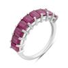 Silver Ring with a Natural Ruby 3.552ct, Item Weight 3.35 G (2205210)