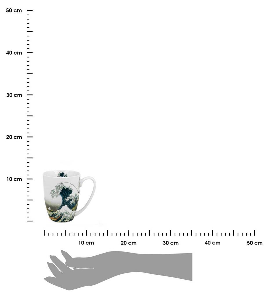 Porcelanowy Kubek 350 Ml Hokusai The