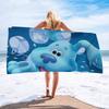 Blue Clues Big Microfiber Beach Towels Quick Dry Towel Sand Beach Towels Pool Towel for Travel Swim Pool Yoga