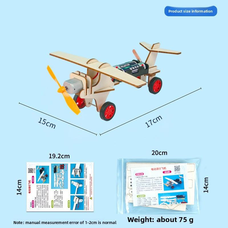 Self Made Wooden Electric Scooter Model Material Set Children Educational Toys For Kids Educational Toys