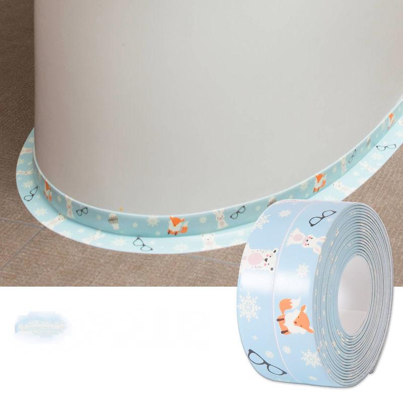 Kitchen PVC Waterproof Wall Paste Beauty Seam Paste Mildew Proof Tape Bathroom Sink Seamless Paste Tape