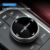 -Car Multimedia Knob Button Cover Sticker For BMW 3 5 Series X3 X4 X5 X7 G01 G02 G05 G06 G07 F10 F30 G11 F15 3GT G20 G30 6GT G32