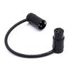 Right Angled Curved XLR K3M Microphone Cable for FX3 FX30 ILME-FX6 XLR-K3M DMW-XLR1GK GH5 NX200 AG-CX98MC x1500 Camera MixMic