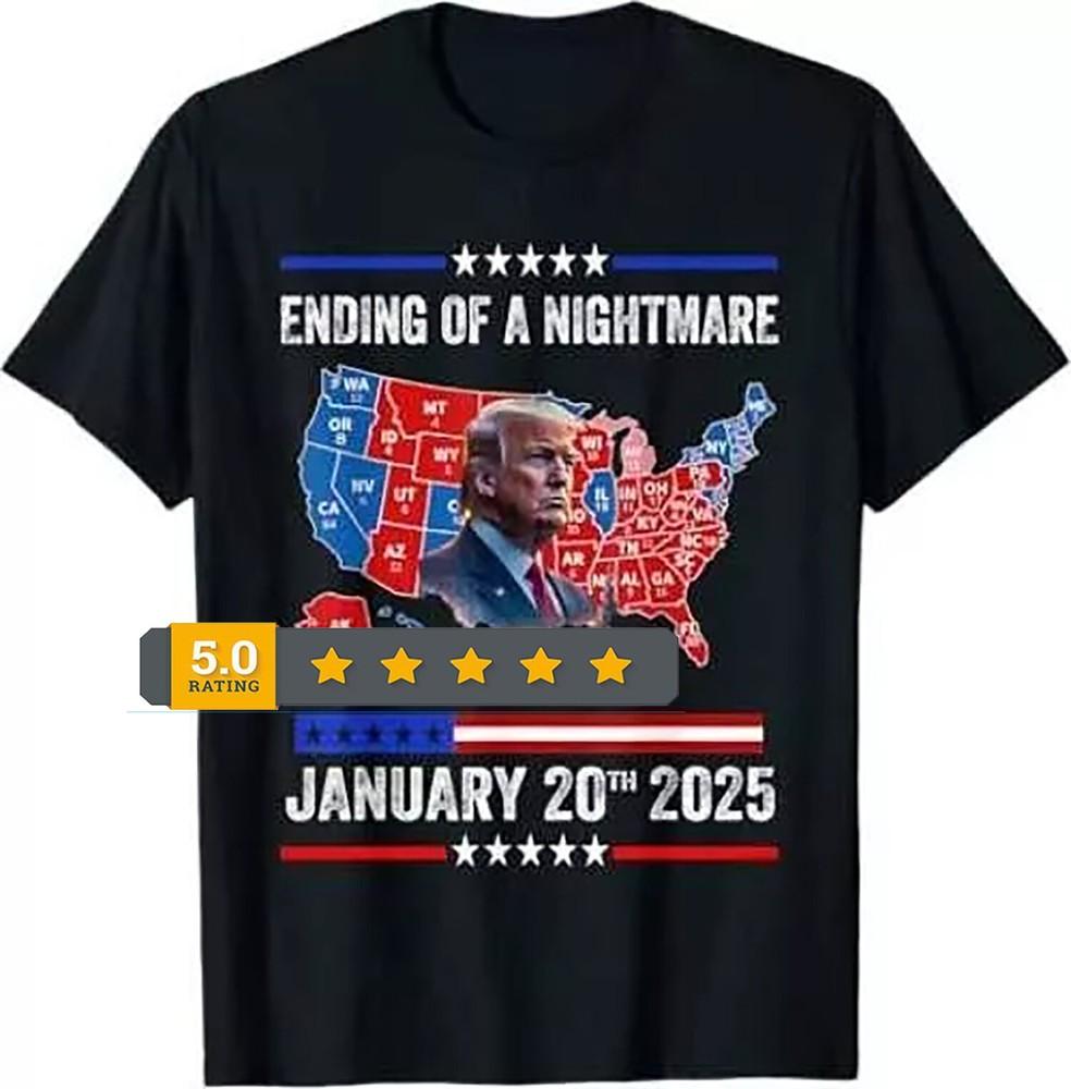 2025/Ending Of A Nightmare January 20th 2025 T-Shirt Unisex T-Shirt M