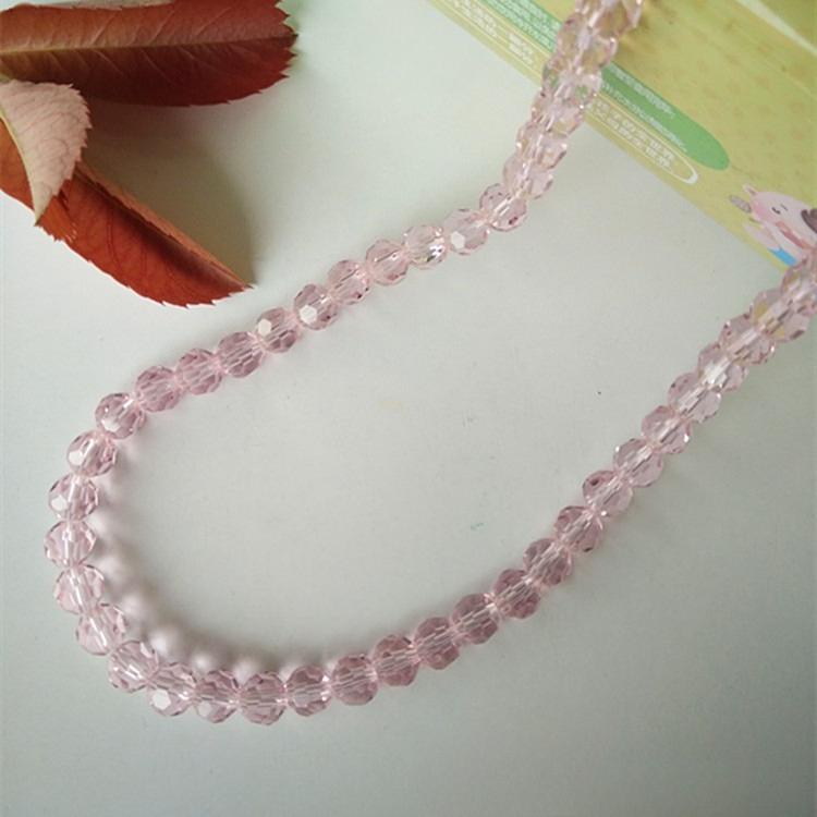 

Crystal Glass Inlaid Scattered Beads, DIY Jewelry Making Accessories, Handmade Jewelry Special Bead Materials 3.5mm рожевий