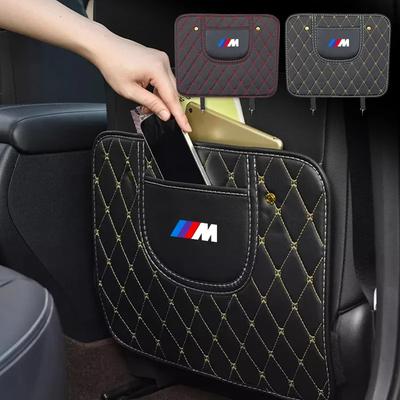 1Pc Car Seat Backrest Anti-kick Pad Anti- Dirt Scratch Mat Auto Accessories For M M3 M4 F07 F34 F30 F20 F10 E60 E46 E53