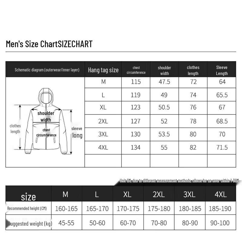 Warrior Men's 3-in-1 Outdoor Jacket