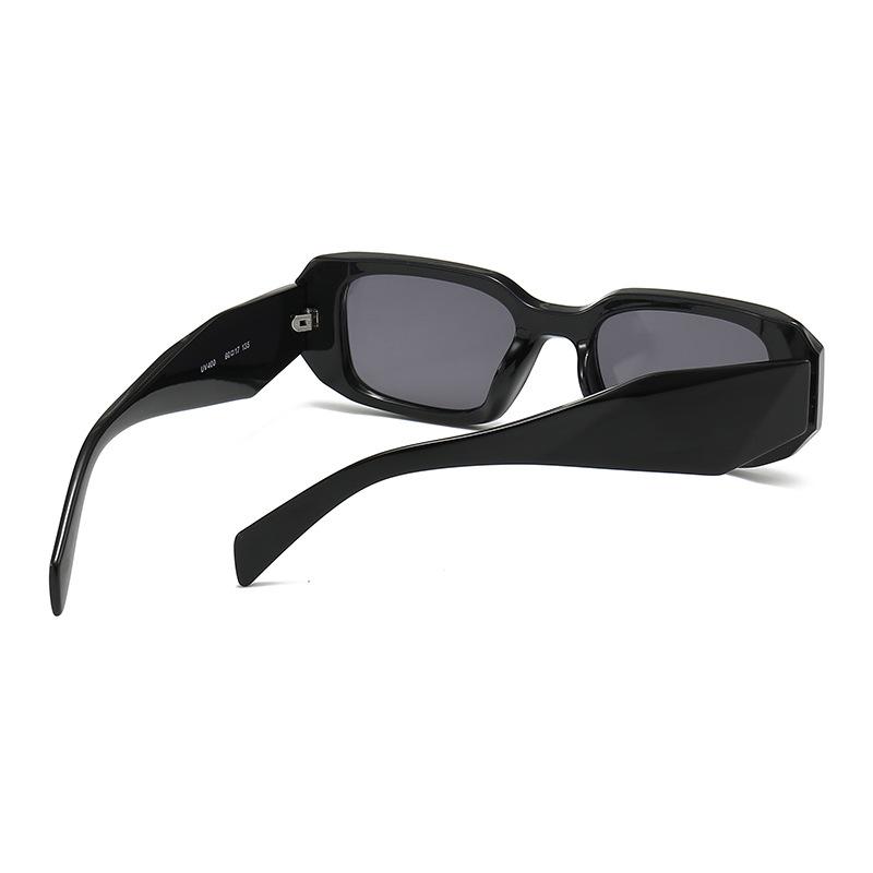 New Trendy Diamond-encrusted Sunglasses UV Protection, Small Frame Square Pra Design High-end Sunglasses for Women