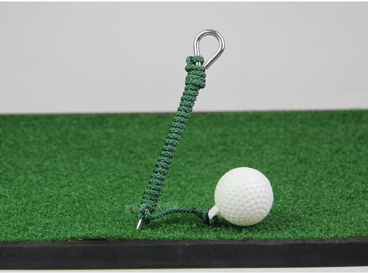 Rotating Golf Rope Ball Swing Practice Device