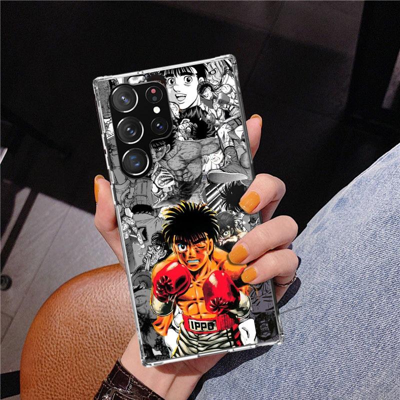 Hajime No Ippo Comics Handyhülle für Samsung Galaxy S26 S25 Edge S23 S24 Ultra S22 Plus S21 S20 FE Einzigartige Hülle Weiches Coque Galax