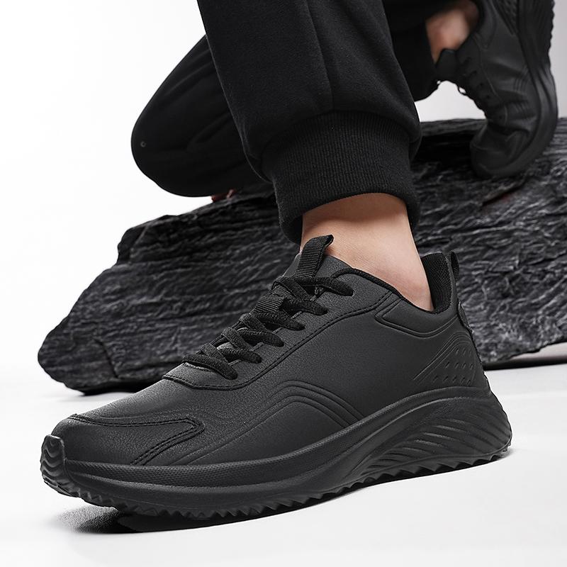 Frühling /Herbst Herren Übergröße Wasserdicht Mikrofaser Herrenschuhe Sport Freizeitschuhe