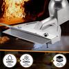 Grill Cleaning Scraper Labor Saving High Efficiency Griddle Scraper Aluminum Long Ergonomic Handle Flat Top for Commercial Use