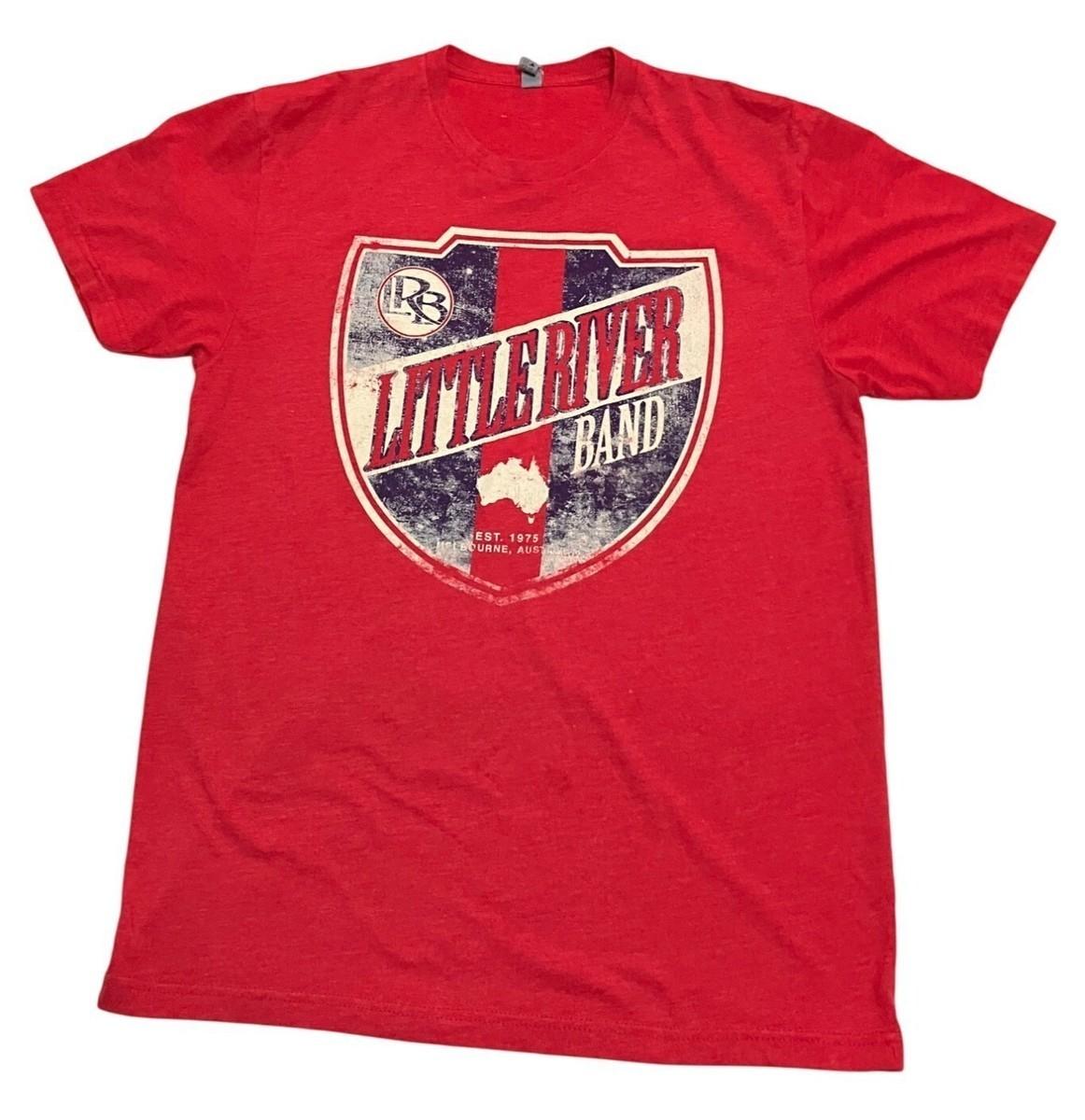 Little River Band Red Graphic Band T Shirt Australia Concert 1975 SA538 Unisex T-Shirt S