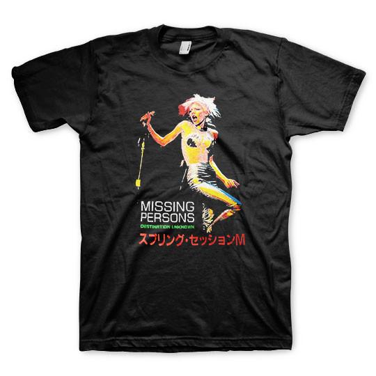 New Missing Persons Band Gift Fans Black All Size Shirt XL