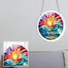 Acrylic Puzzle Suncatcher 83 Pieces, Wisteria In Glasslight Sun Catchers Puzzle, DIY SunCatchers Puzzles Window Hanging, Home & Garden Decor, 7.4 In